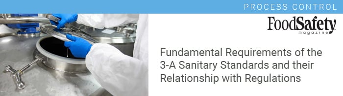 Featured-Image-Half-Fundamental-Requirements-of-the-3-A-Sanitary-Standards(FoodSafetyMagazine-Miller)