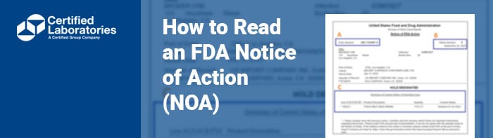 How to Read an FDA Notice of Action (NOA)